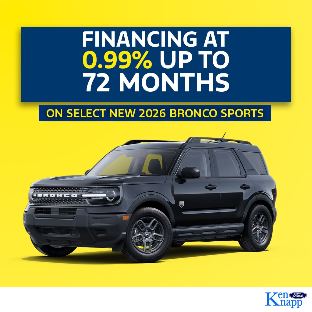 0.99% Financing on New 2026 Ford Bronco Sports