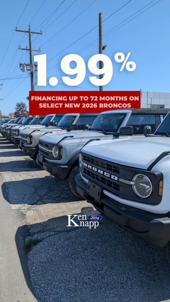 The Big Bronco. Priced Right.